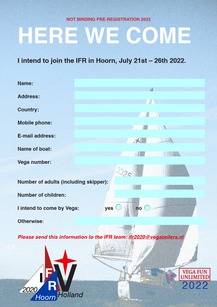 IFR 2022 reply form